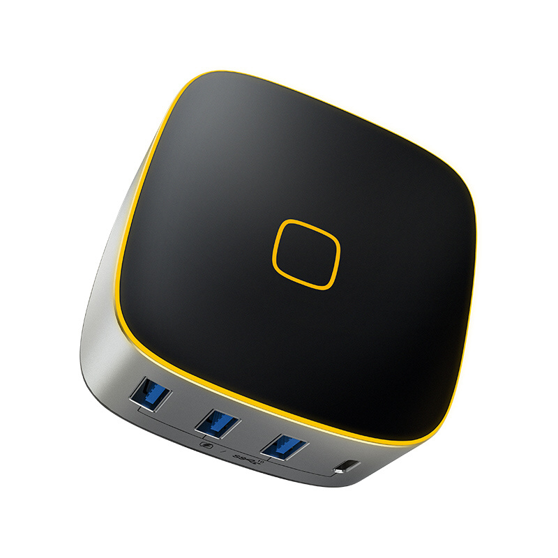 【欠品中・現在取り扱い無し】GF-NOAH GF-NOAH USB-C＋USB Key-A → USB-C＋USB-A 変換ハブ Noah バスパワー /4ポート ■