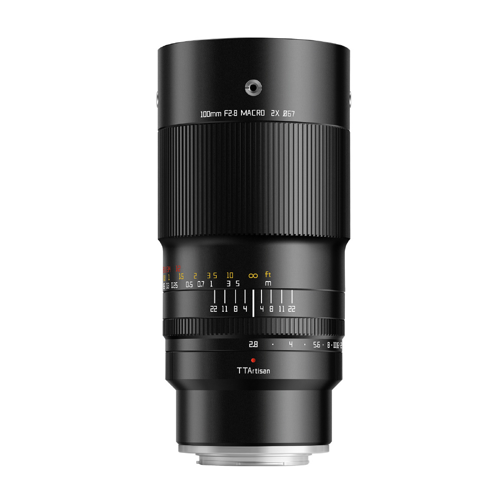 【欠品中・現在取り扱い無し】TT-100F28M-X カメラレンズ TTArtisan 100mm F2.8 MACRO 富士フイルムXマウント ブラック TT-100F28M-X FUJIFILM X /単焦点レンズ ■