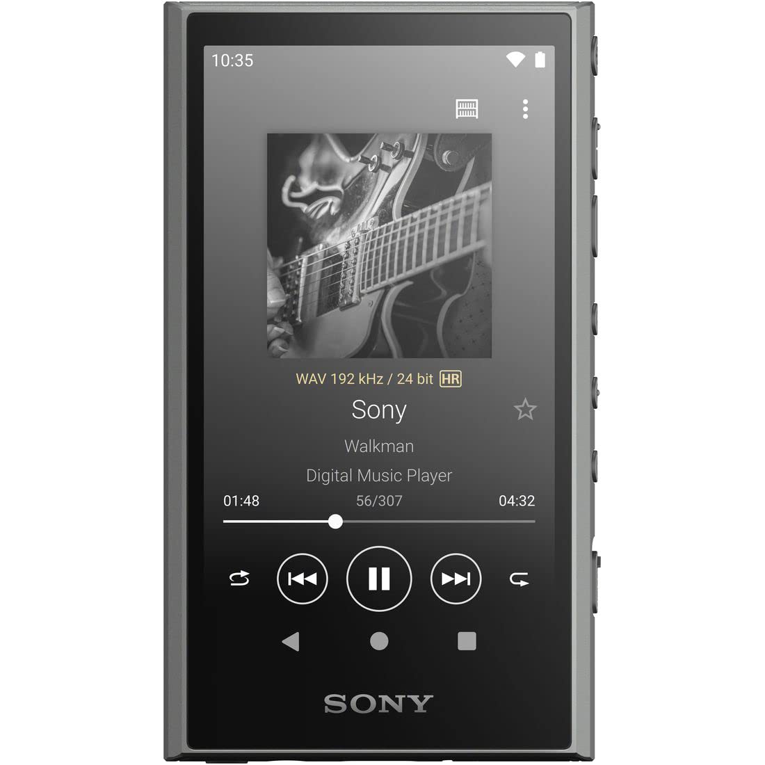 ソニー(SONY) ウォークマン 32GB A300シリーズ NW-A306 : ワイヤレスでも ハイレゾワイヤレス ストリーミング対応 LDAC・aptX (TM) HDコーデック対応 MP3プレーヤー   bluetooth android搭載 microSD対応 タッチパネル搭載 最大36時間連続再生 360 Reality Audio再生可能モデル グレー NW-A306 HC ■