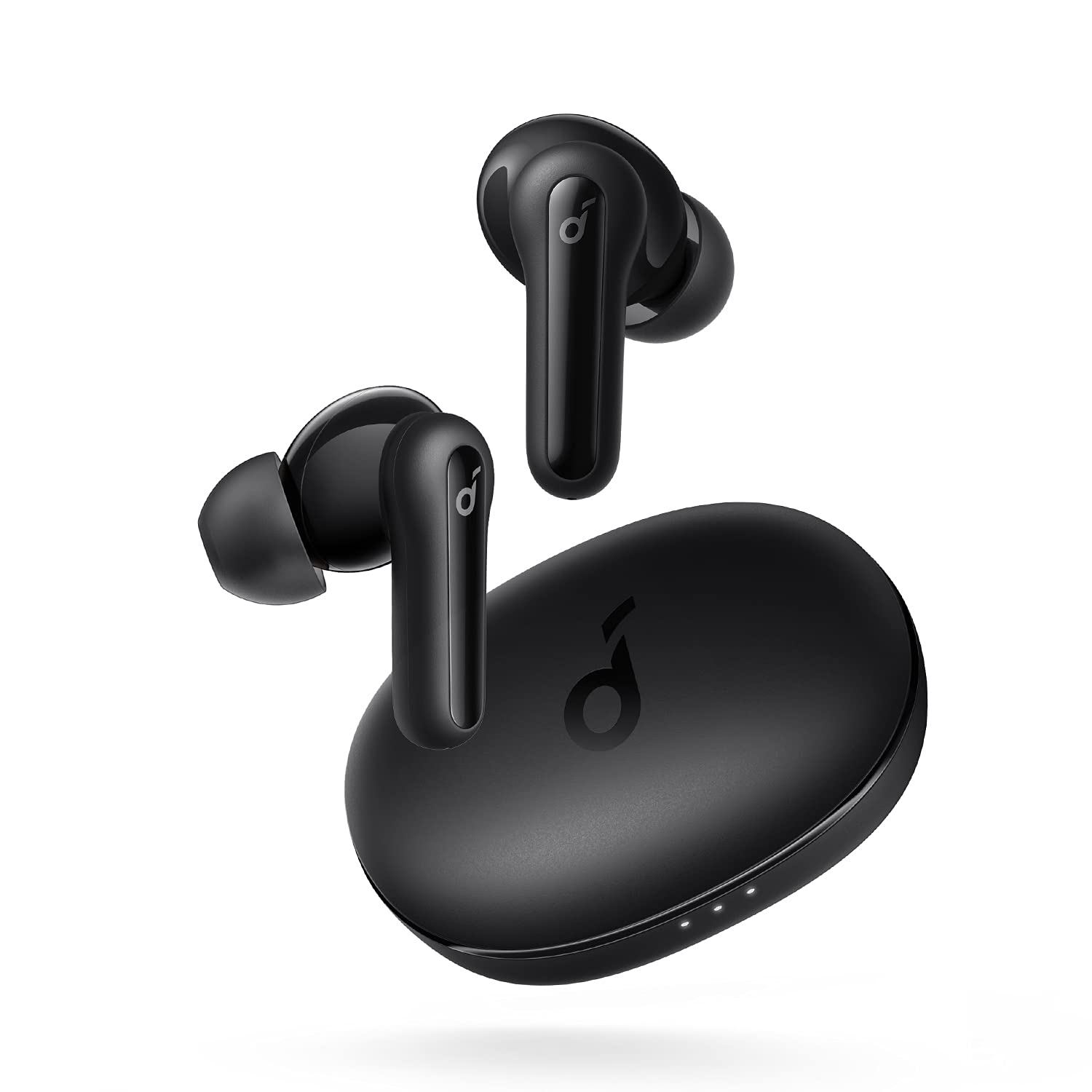 Anker Soundcore Life P2 Mini完全ワイヤレスイヤホン   Bluetooth5.3対応   IPX5防水規格   最大32時間音楽再生   専用アプリ対応ブラック ■