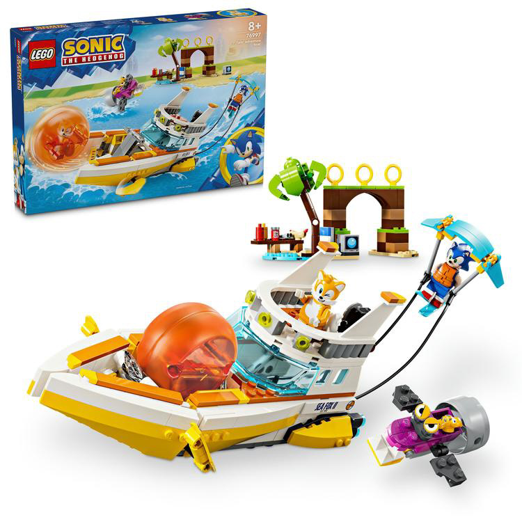 【欠品中・現在取り扱い無し】76997テイルスノアドベンチャーB LEGO（レゴ） 76997 ソニック・ザ・ヘッジホッグ テイルスのアドベンチャーボート ■