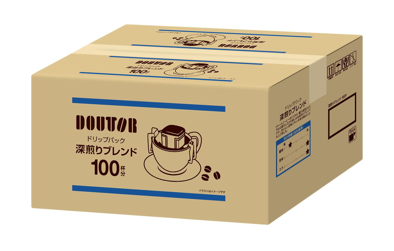 ドトールコーヒー ドリップパック 深煎りブレンド100P ■