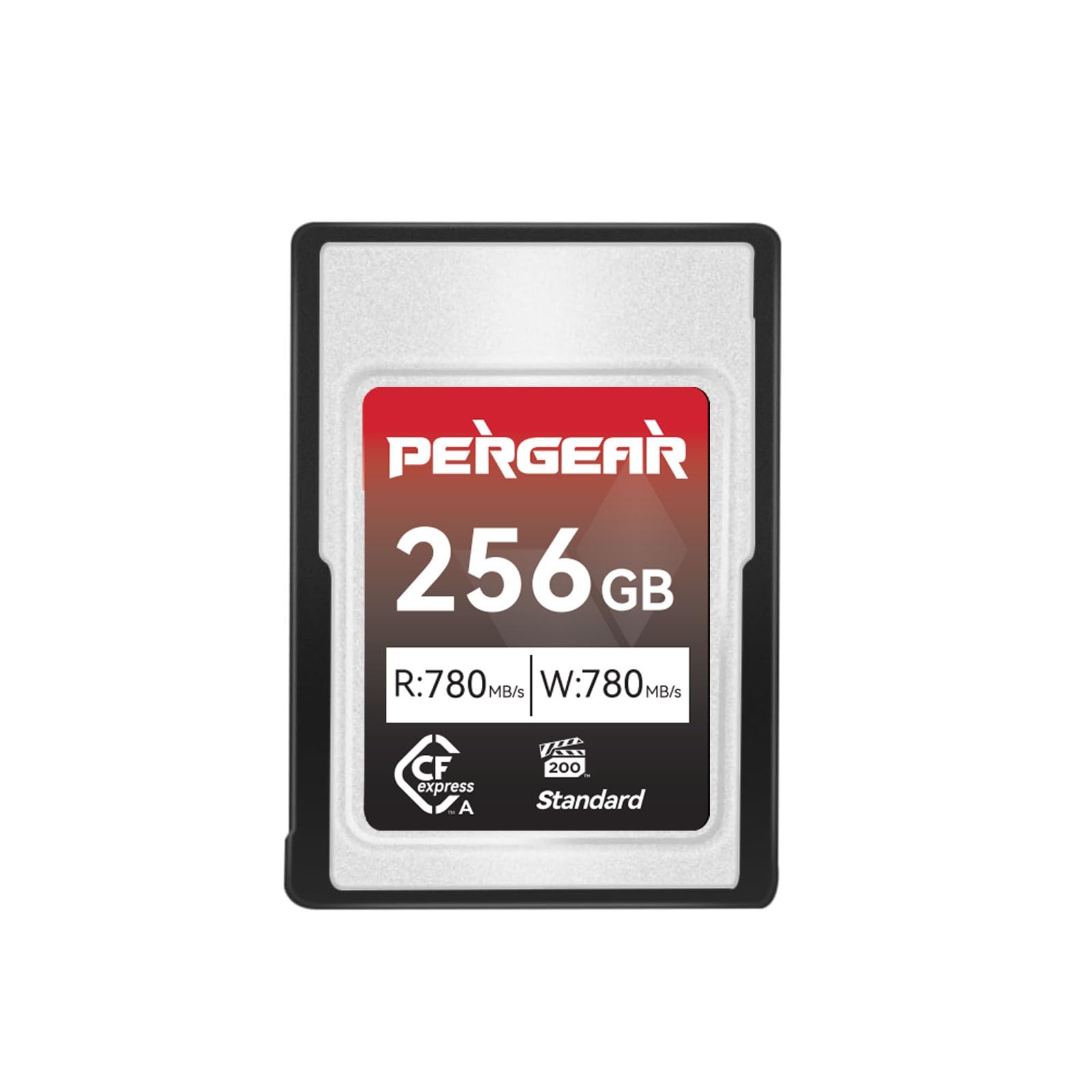 Pergear 256GB CFexpress Type A メモリカード 最大 780MB 秒の読み取り速度 780MB 秒の書き込み速度で 4K 120P、8K 30P 録画に対応 (Standardシリーズ) (256 GB) 5年間メーカー保証 アップグレード版 VPG200 ■
