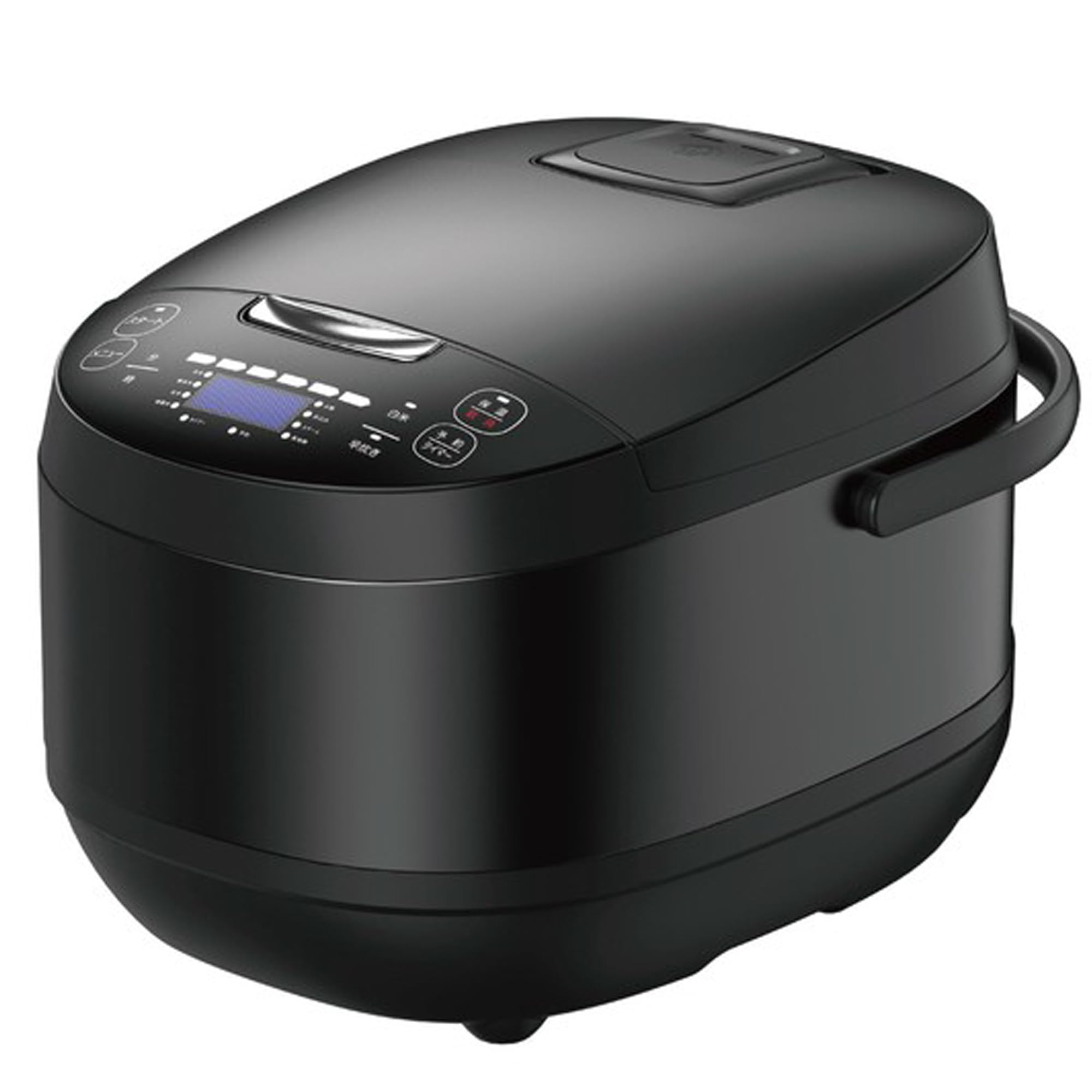 多機能炊飯器 一升 マイコン式 ブラック 極厚釜 10合 8種類の充実のメニュー(白米・無洗米・玄米・お粥・炊きこみご飯・スチーム調理・雑穀米・再加熱) 24時間保温 予約機能 一人暮らし サポート 調理鍋 炊飯器 独り暮らし 3 5.5 1 独り暮らし ih 合 升 d000 ■