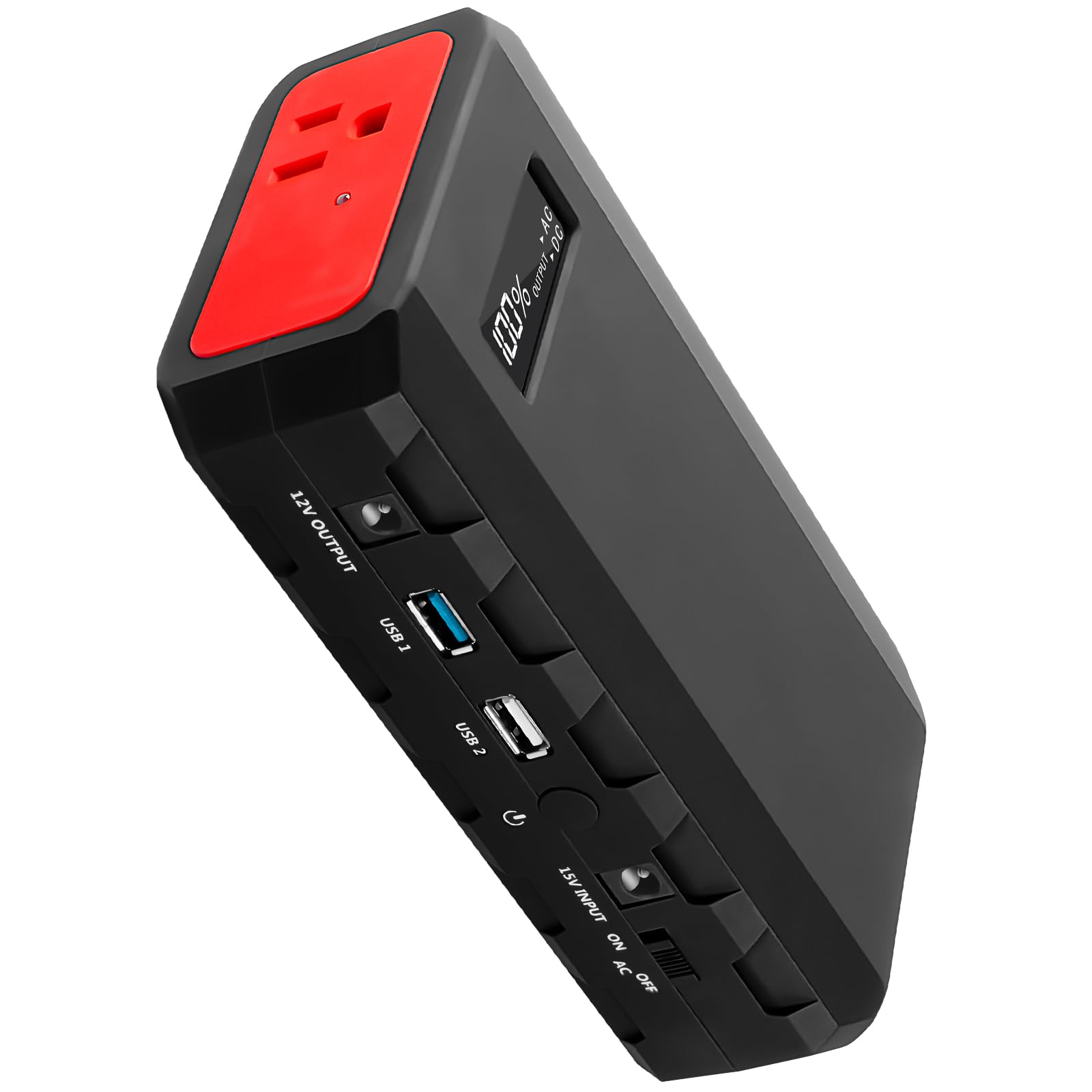 ポータブル電源 AC出力対応 モバイルバッテリー 88Wh 24000mAh 大容量 薄型 超急速充電対応 緊急・災害時バックアップ用電源 MacBook ノートパソコン iPhone iPad Android 等対応 PSE認証済 ■