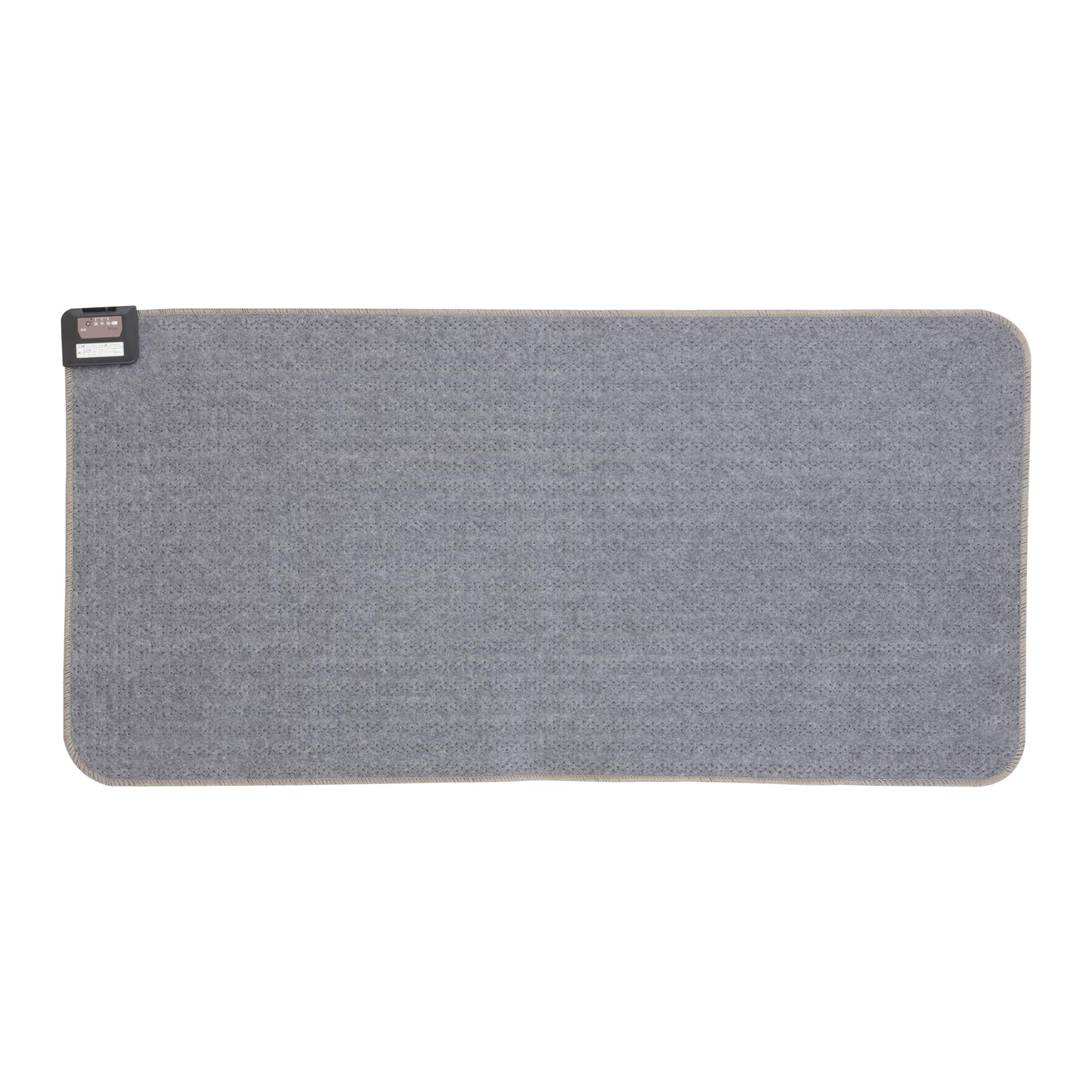 Mofua ホットカーペット 1畳 本体 176×88cm 温度調節 こたつ併用可 ダニ退治 コンパクト収納 電気ホットマット 足元 暖房 一畳 グレイ MFU101H ■