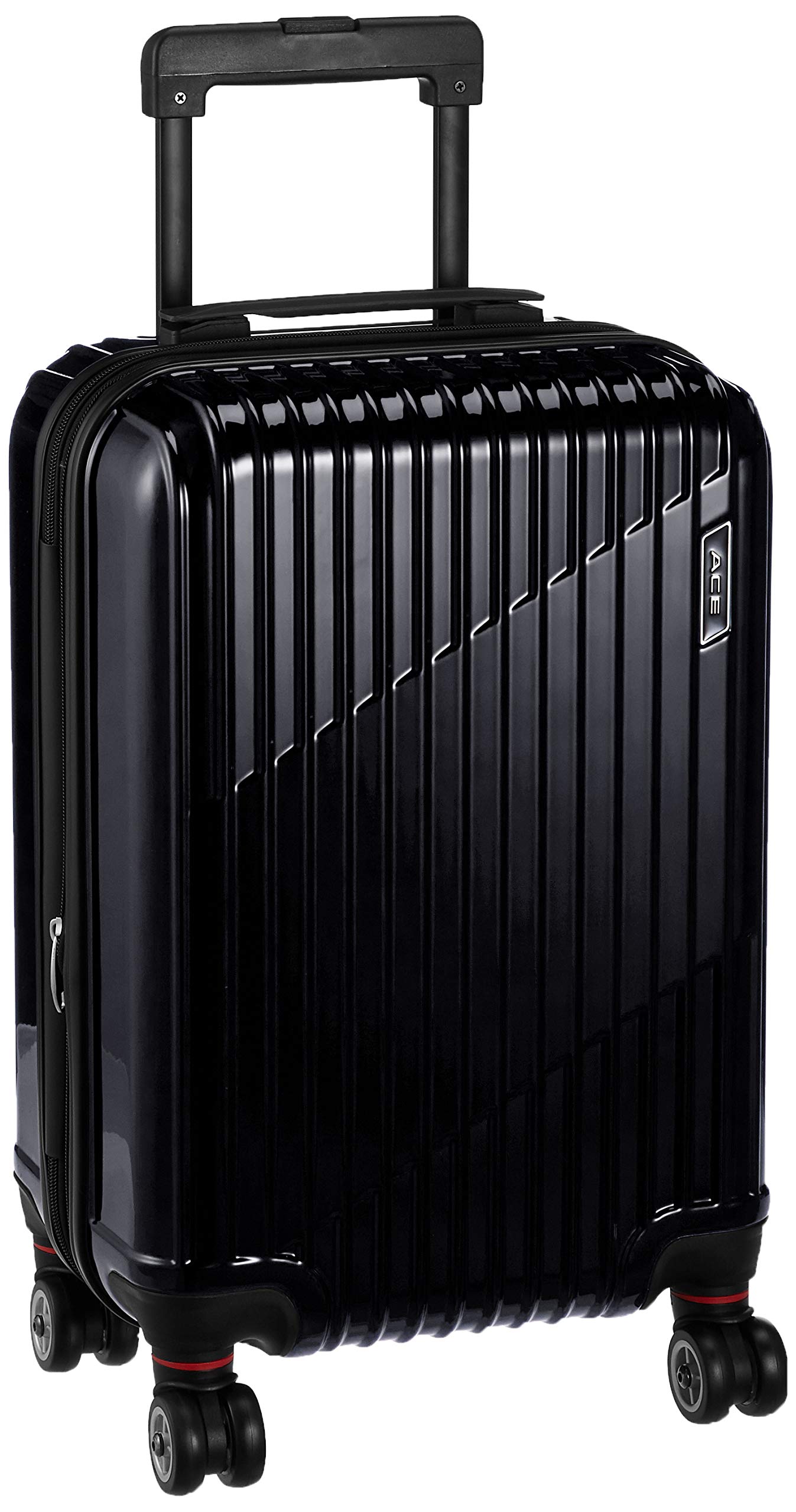 エース スーツケース 双輪キャスター キャリーケース クレスタ ブラック Sサイズ(機内持込) 34 39L ■
