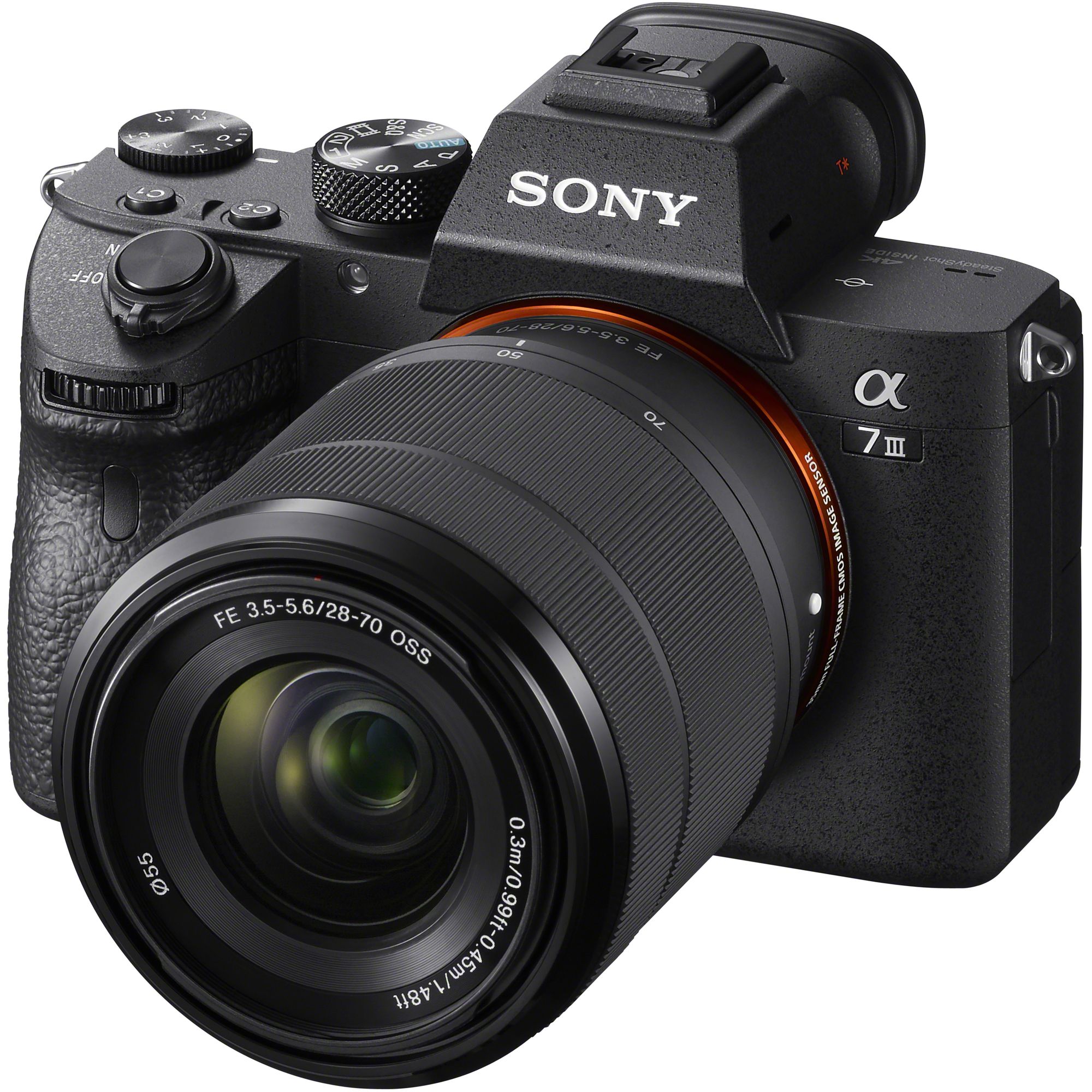 SONY(ソニー) フルサイズ ミラーレス一眼カメラ α7III ズームレンズキット(同梱レンズ:SEL2870) ブラック ILCE-7M3K ■