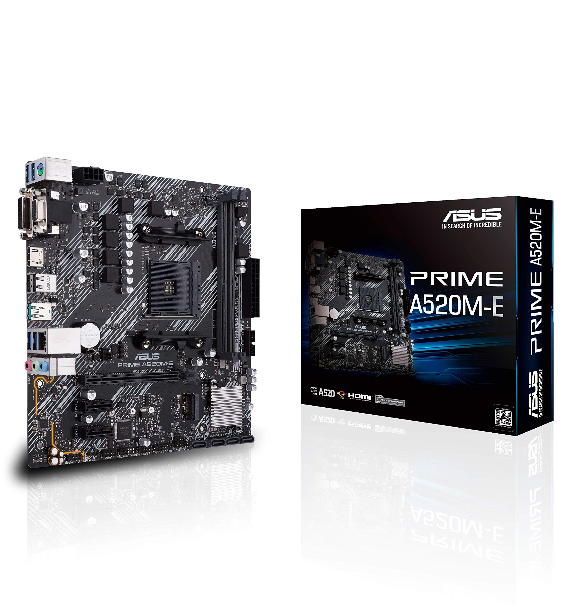 ASUS AMD A520 搭載 Socket AM4 対応 マザーボード PRIME A520M-E MicroATX ■
