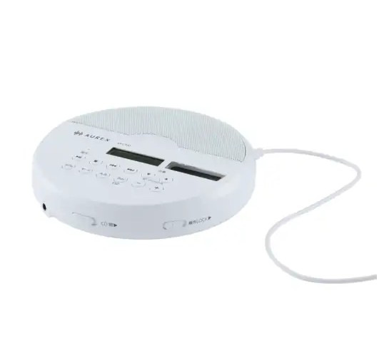 AXCP20W ポータブルCDプレーヤー AUREX ホワイト AX-CP20 W 東芝 ＴＯＳＨＩＢＡ