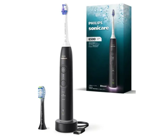 HX741107 ソニッケアー 電動歯ブラシ ブラック HX7411/07 ソニッケアー /音波水流式 ソニッケアー ｓｏｎｉｃａｒｅ