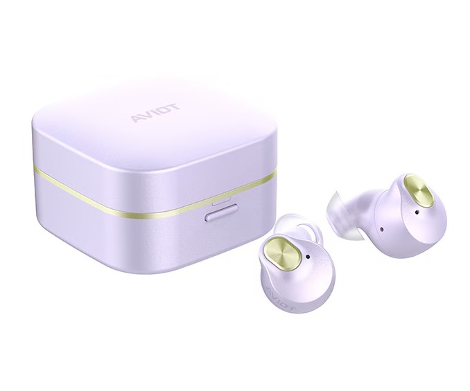 TE-Q3R-LV 完全ワイヤレスイヤホン ワイヤレス 左右分離 / ノイズキャンセリング対応 Lavender Jade ＡＶＩＯＴ アビオット