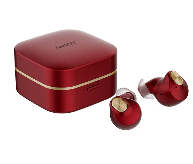 TE-Q3R-RD 完全ワイヤレスイヤホン Red Spinel ＡＶＩＯＴ アビオット