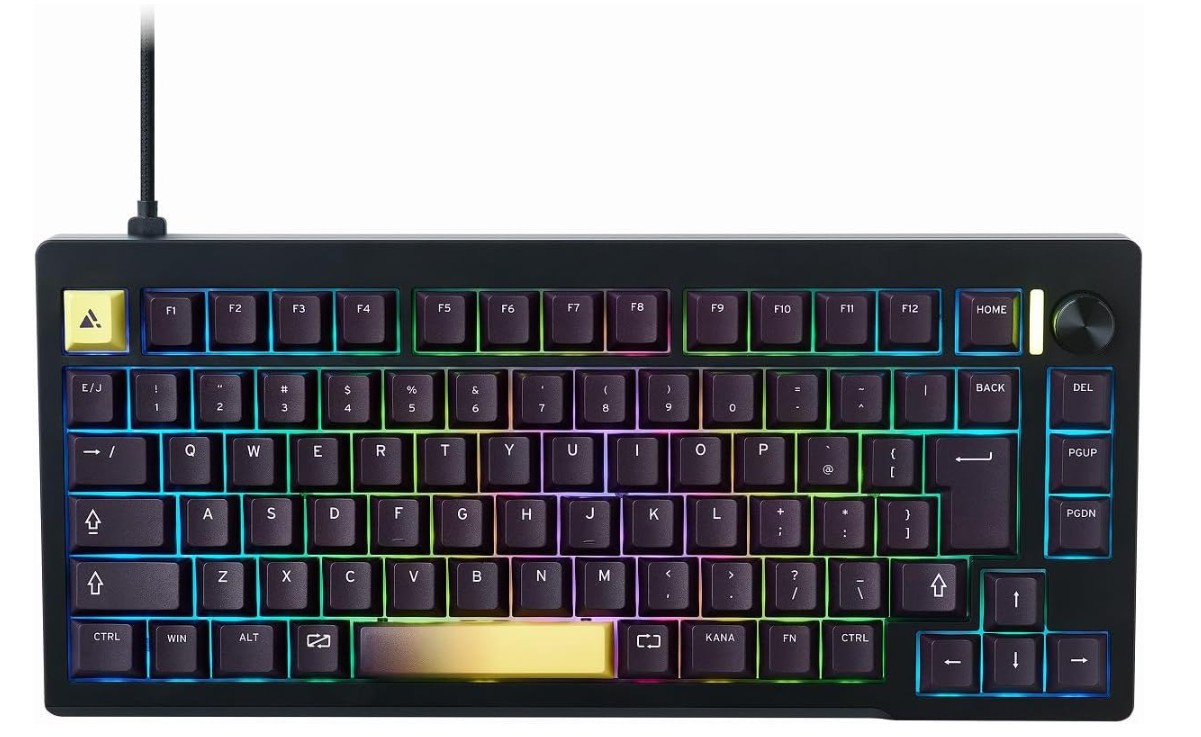 UP-MKGA75MTL-RT-J/B ゲーミングキーボード ラピッドトリガー対応 ブラック UP-MKGA75MTL-RT-J/B 有線 /USB プリンストン ＰＲＩＮＣＥＴＯＮ