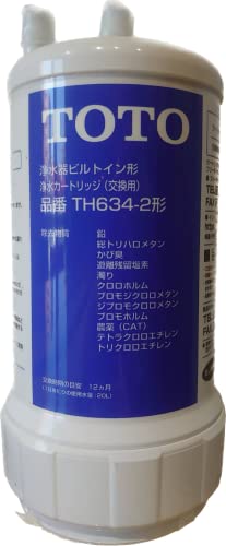 TOTO12物質除去タイプビルトイン用浄水カートリッジ TH634-2              ■