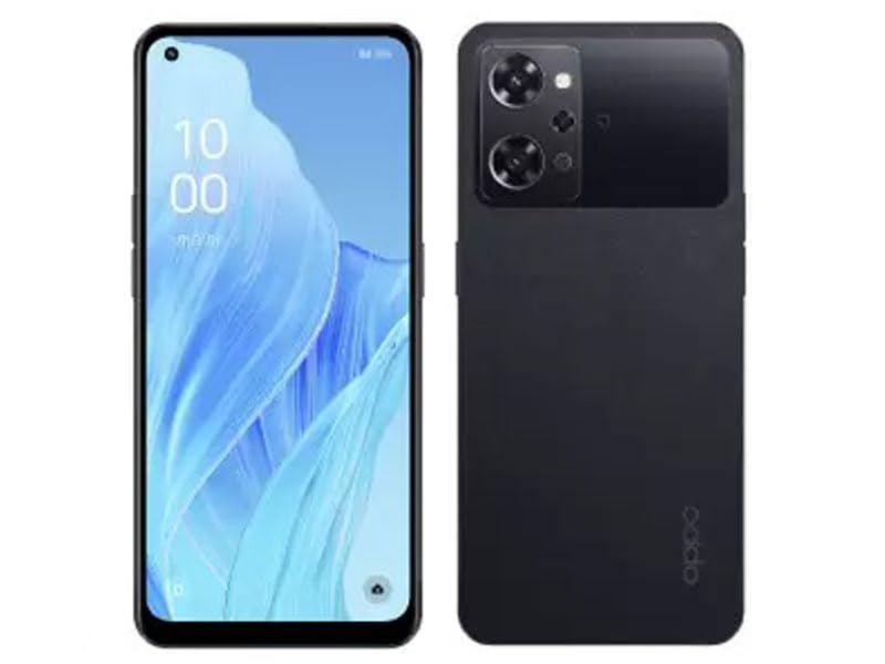 OPPO OPPO Reno9 A A301OP ナイトブラック yモバイル版simfree      省スペース アルミ製軽量 ZOOM会議 ■