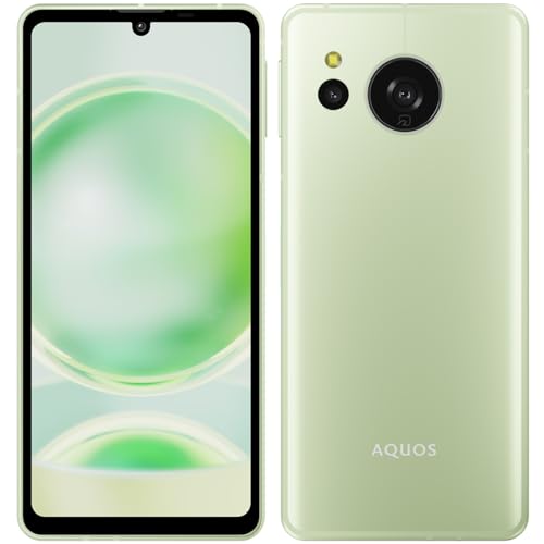 AQUOS sense8 SH-M26 G ペールグリーン 6.1型 6GB/128GB SIMフリ     Hulu ABEMA Disney+等観れる ■