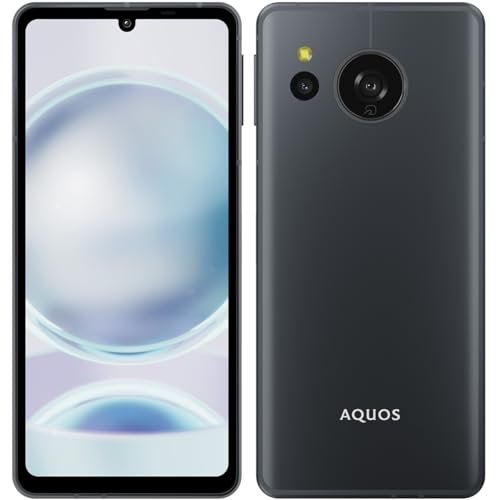 SHARP AQUOS sense8 SH-M26 B コバルトブラック 6.1型 6GB/128GB SIMフ       ■