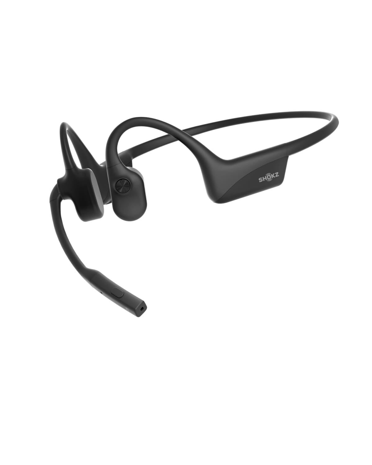 Shokz（ショックス）OpenComm 2 ビジネス骨伝導イヤホン ワイヤレス bluetooth5.1 オープンイヤーヘッドホン 耳を塞がない 自動ペアリングヘッドフォン マイク付き 技適認証済み 最強ノイズキャンセリングマイク クリアな通話体験    ■