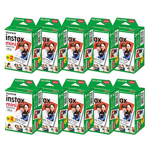 富士フイルム(FUJIFILM) チェキフィルム instax mini 2パック品 JP2(20枚入り)x10個セット [200枚入]      Pen 2 付属 ■