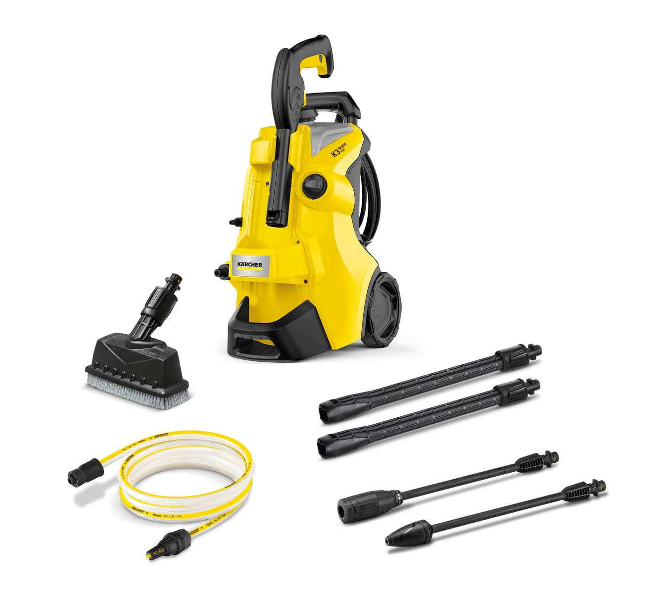 ケルヒャー(Karcher) 高圧洗浄機 K3 サイレント プラス ベランダ(60Hz) 1.603-203.0 イエロー        ■