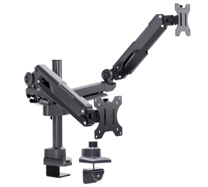 ASMABM03D モニターアーム 2画面 /～34インチ メカニカルスプリング式 Monitor Arm Basic ブラック AS-MABM03D
