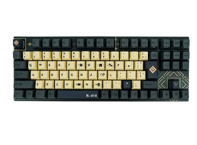 FCKB92BDE1SIDY ゲーミングキーボード ふもコレ × 黒い砂漠(静音デイジー軸) fc-kb92-bde1-silentdaisy 有線 /USB