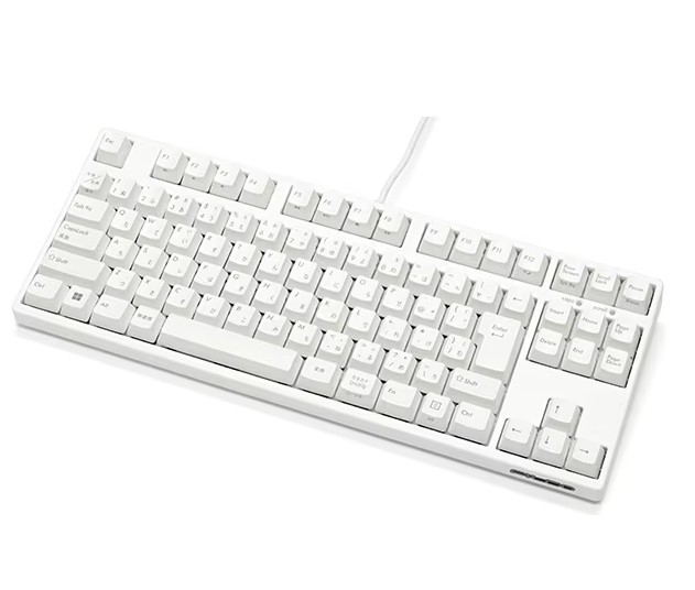 FKBN91MPSJMW3 キーボード Majestouch 3 HAKUA(静音赤軸)(Windows11対応) ホワイト FKBN91MPS/JMW3 有線 /PS/2・USB