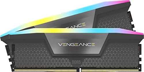 ★CMH32GX5M2B5200Z40K CORSAIR DDR5-5200MHz デスクトップPC用メモリ VENGEANCE RGB DDR5シリーズ (PC5-41600) 32GB [16GB×2枚] CMH32GX5M2B5200Z40K