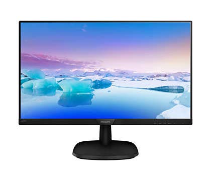 ★223V7QJAB/11 PHILIPS 223V7QJAB/11 21.5型ワイド液晶ディスプレイ ブラック 5年間フル保証(フルHD/DP/HDMI/D-Sub/スピーカー搭載)