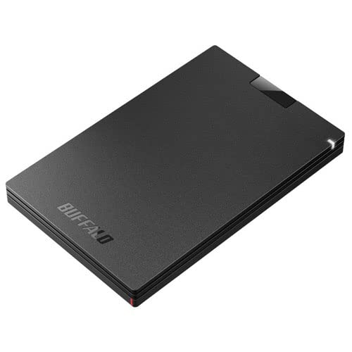 ★SSD-PGC500U3-BC バッファロー SSD-PGC500U3-BC (ブラック) USB 3.2 (Gen 1) 対応 ポータブルSSD 500GB