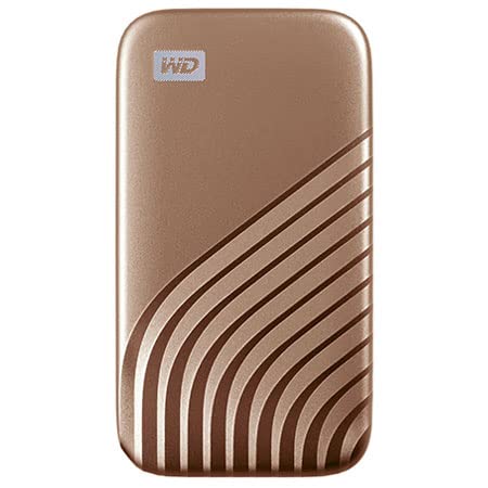 ★WDBAGF0010BGD-JESN WesternDigital WDBAGF0010BGD-JESN (ゴールド) USB 3.2 Gen 2対応の高速ポータブルSSD 1TB