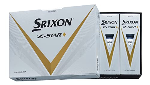 ★SNZSXV8WH(12) DUNLOP ダンロップゴルフボール SRIXON Z-STAR ダイアモンド 2023年モデル 1ダース(12個入り) ホワイト