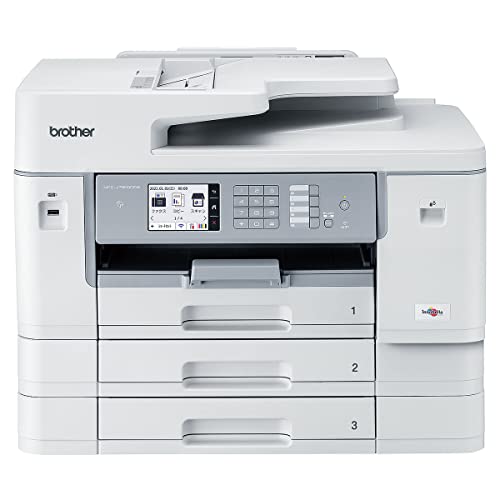 ★MFC-J7600CDW ブラザー プリンター 大容量ファーストタンク A3インクジェット複合機 MFC-J7600CDW (FAX/ADF/30万ページ耐久/自動両面/3段トレイ)