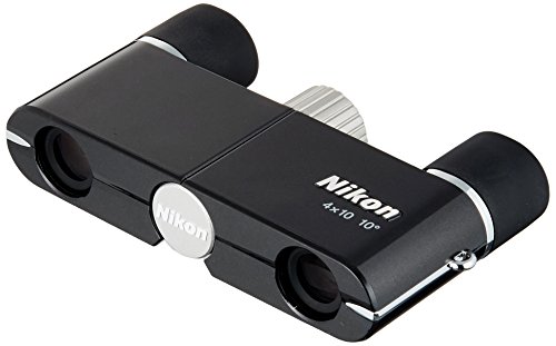 ★700020 Nikon 双眼鏡 遊 4X10D CF ダハプリズム式 4倍10口径 エボニーブラック 4X10DCF (日本製)