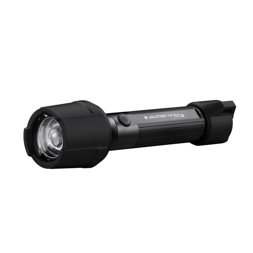 ★502186 Ledlenser(レッドレンザー) P6R Work LEDフラッシュライト USB充電式 502186 [日本正規品] black 小