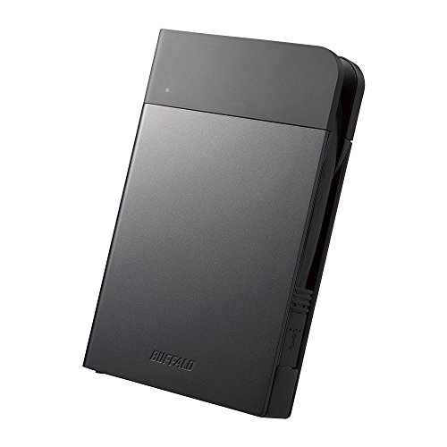 ★HD-PZF2.0U3-BKA バッファロー BUFFALO USB3.1(Gen1)対応 耐衝撃ポータブルHDD 2TBブラック HD-PZF2.0U3-BKA