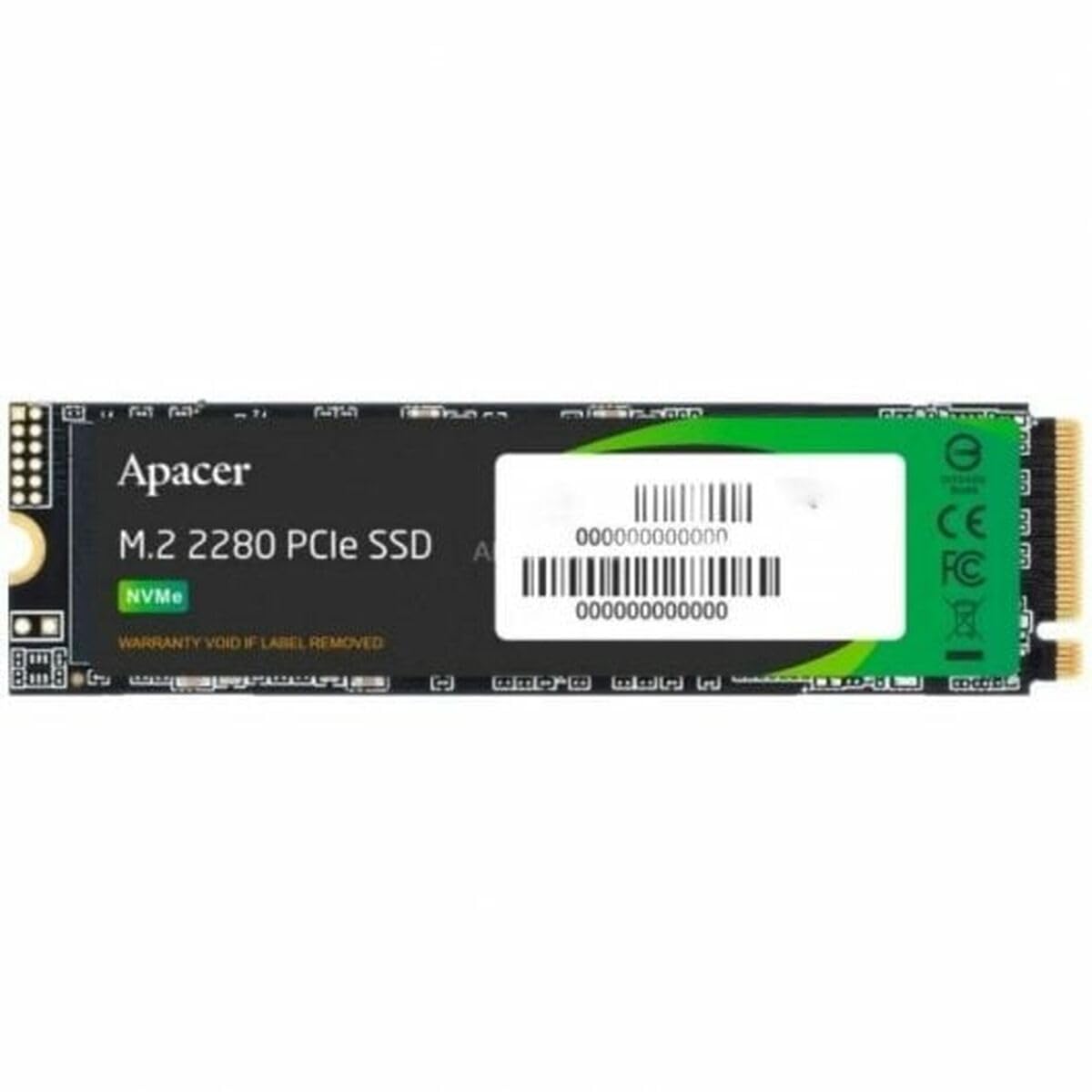 ★AP2TBAS2280P4X-1 Apacer アペイサー SSD 2TB M.2 PCIe Gen3 x 4 NVMe 最大読込速度 2100MB/s 最大書込速度 1700MB/s AS2280P4X AP2TBAS2280P4X-1