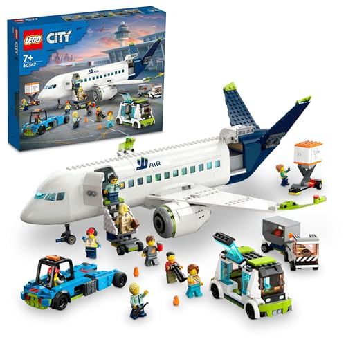 ★60367 レゴ(LEGO) シティ 旅客機 誕生日プレゼント 60367 おもちゃ ブロック プレゼント 飛行機 ひこうき 男の子 女の子 7歳 ~