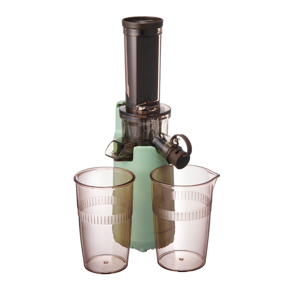 ★RCJ1GE レコルト コールドプレスジューサーミニ RCJ-1 recolte Coldpress Juicer Mini (セージグリーン)