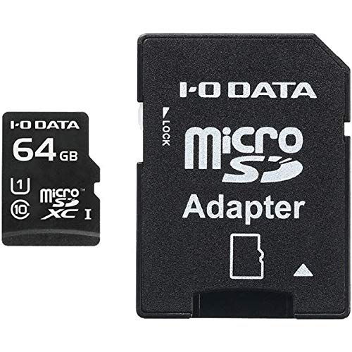 ★ MSDU1-64GR I/Oデータ microSDXCメモリーカード 64GB Class10 UHS-I MSDU1-64GR