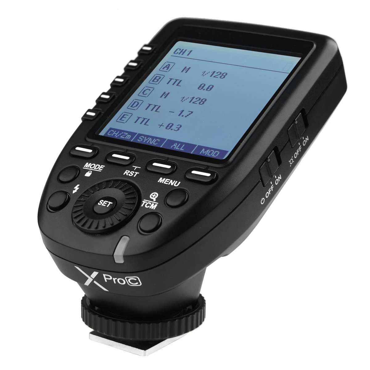 ★33984 【国内正規品】 GODOX ワイヤレスフラッシュトリガー X Pro キヤノン用 TTL対応 2.4GHz無線式 ワイヤレスXシステム対応 XProC