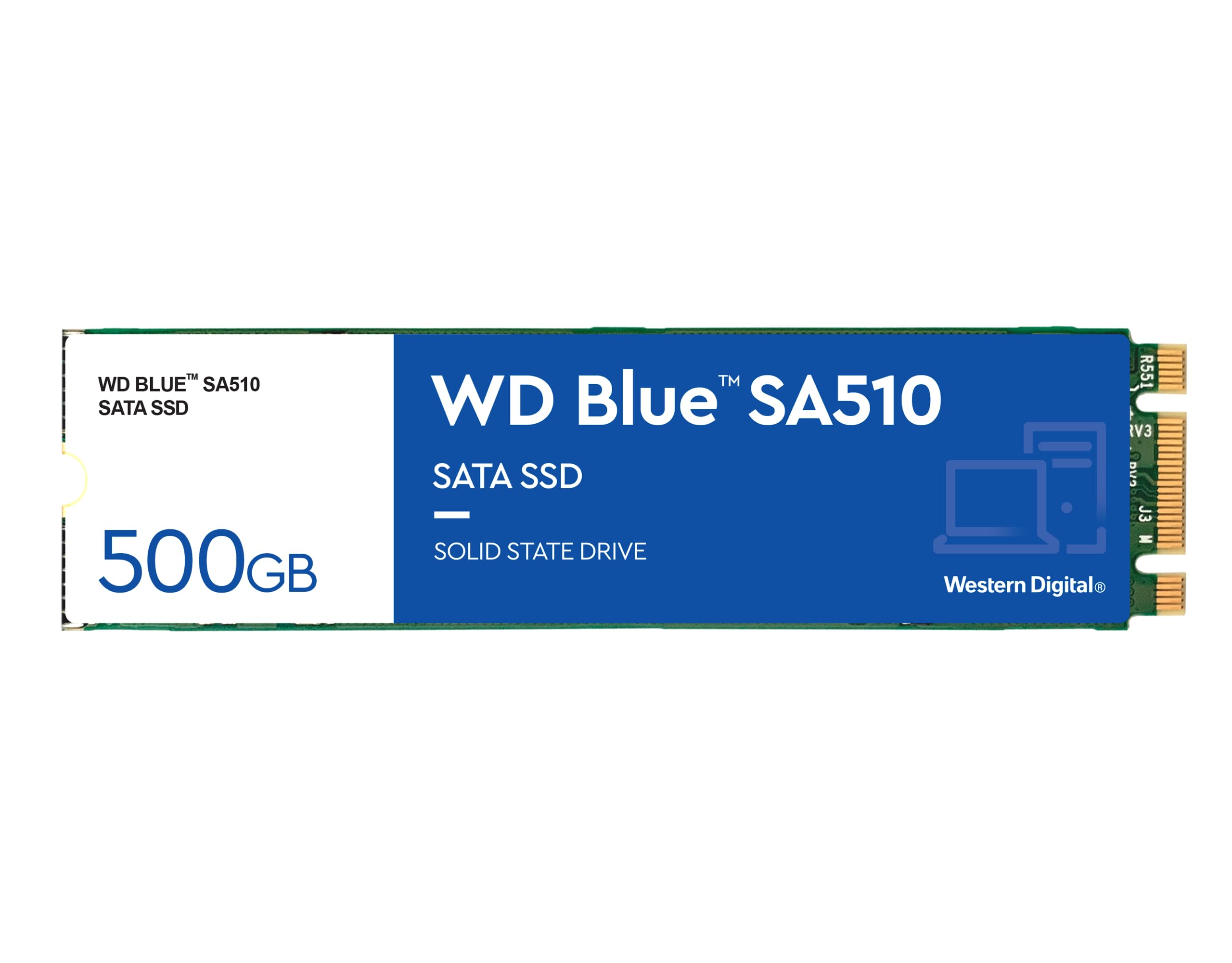 ★WDS500G3B0B Western Digital 500GB WD Blue SA510 SATA 内蔵ソリッドステートドライブ SSD - SATA III 6Gb/s M.2 2280 最大560MB/s - WDS500G3B0B