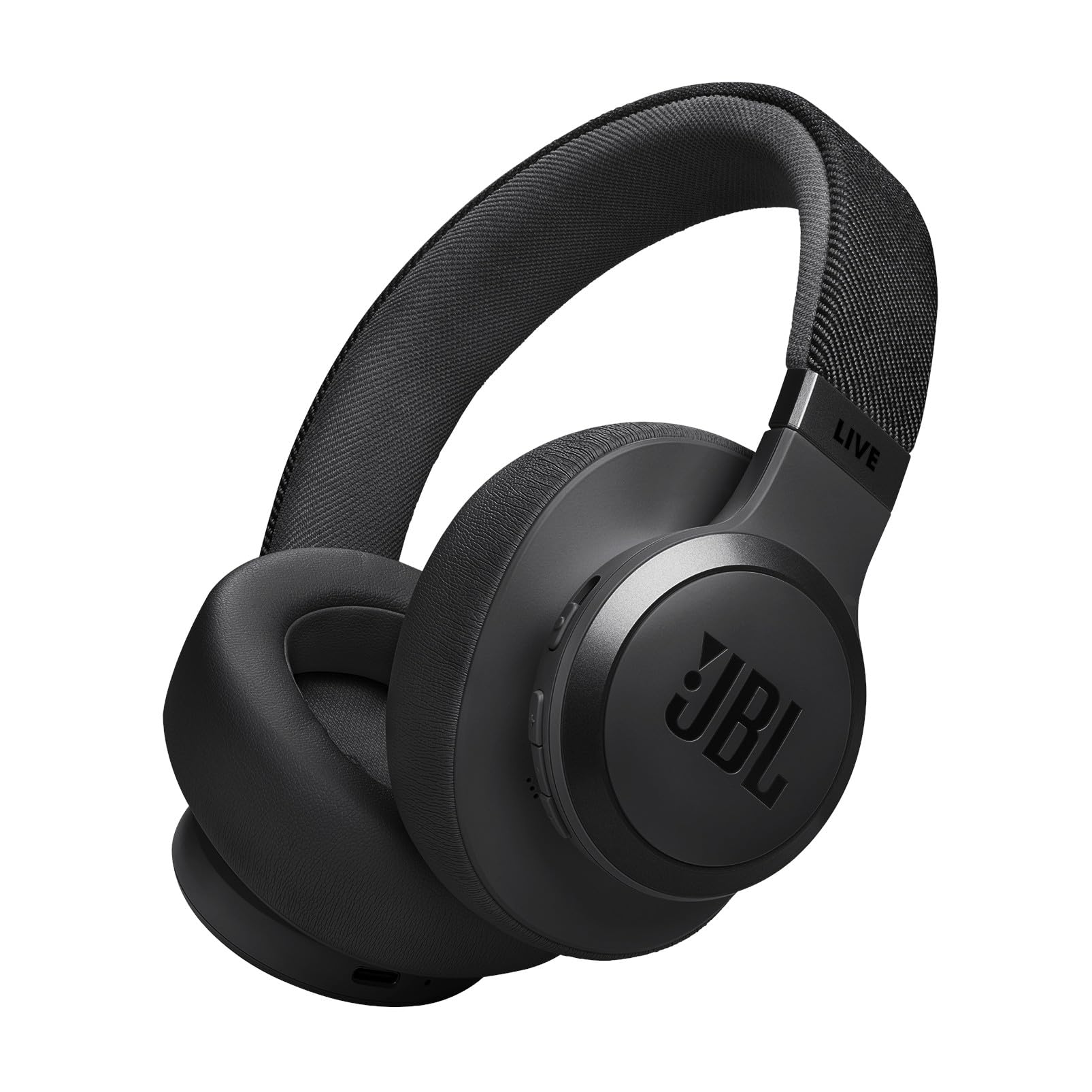 ★JBLLIVE770NCBLK JBL LIVE 770 NC スタイル/デザイン/ハイブリッドノイズキャンセリング/Bluetooth対応/マルチポイント/オーバーイヤーヘッドホン/ブラック/JBLLIVE770NCBLK