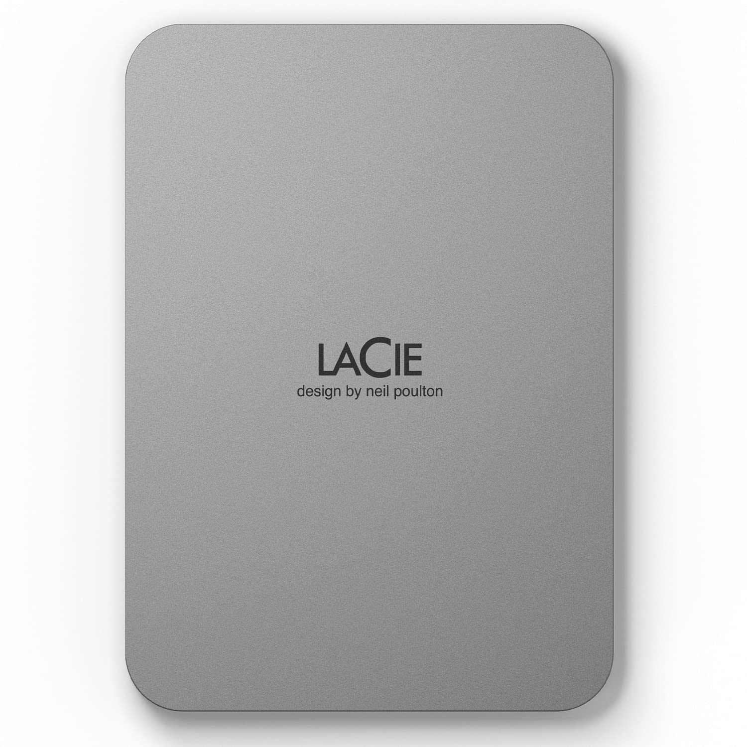 ★STLP4000400 ラシー(LaCie) LaCie 外付けHDD ハードディスク 4TB Mobile Drive Mac/iPad/Windows対応 ムーン・シルバー 3年保証 STLP4000400