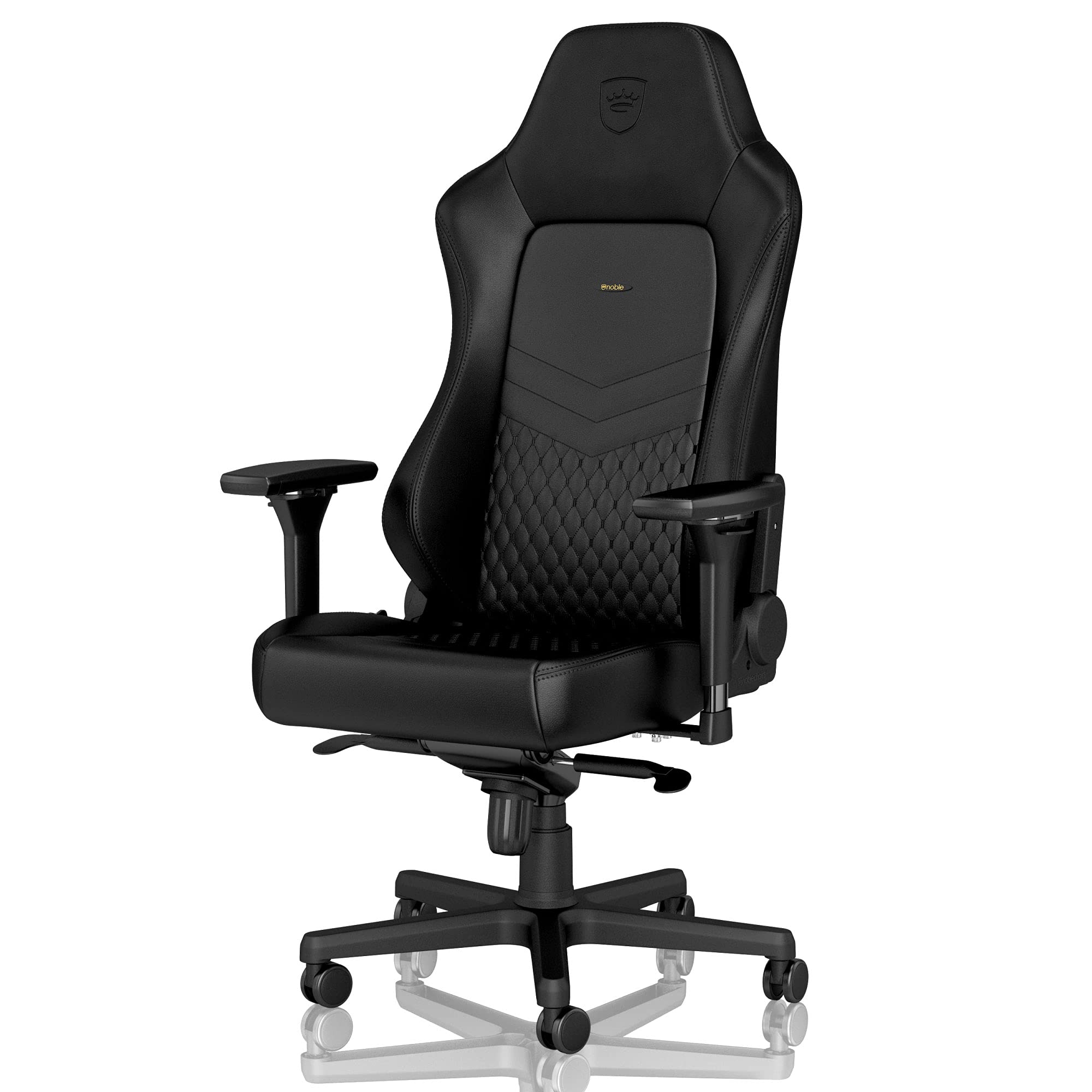 ★NBL-HRO-RL-BLA-SGL noblechairs ゲーミングチェア オフィスチェア HERO ヒーロー リアルレザー ブラック NBL-HRO-RL-BLA-SGL