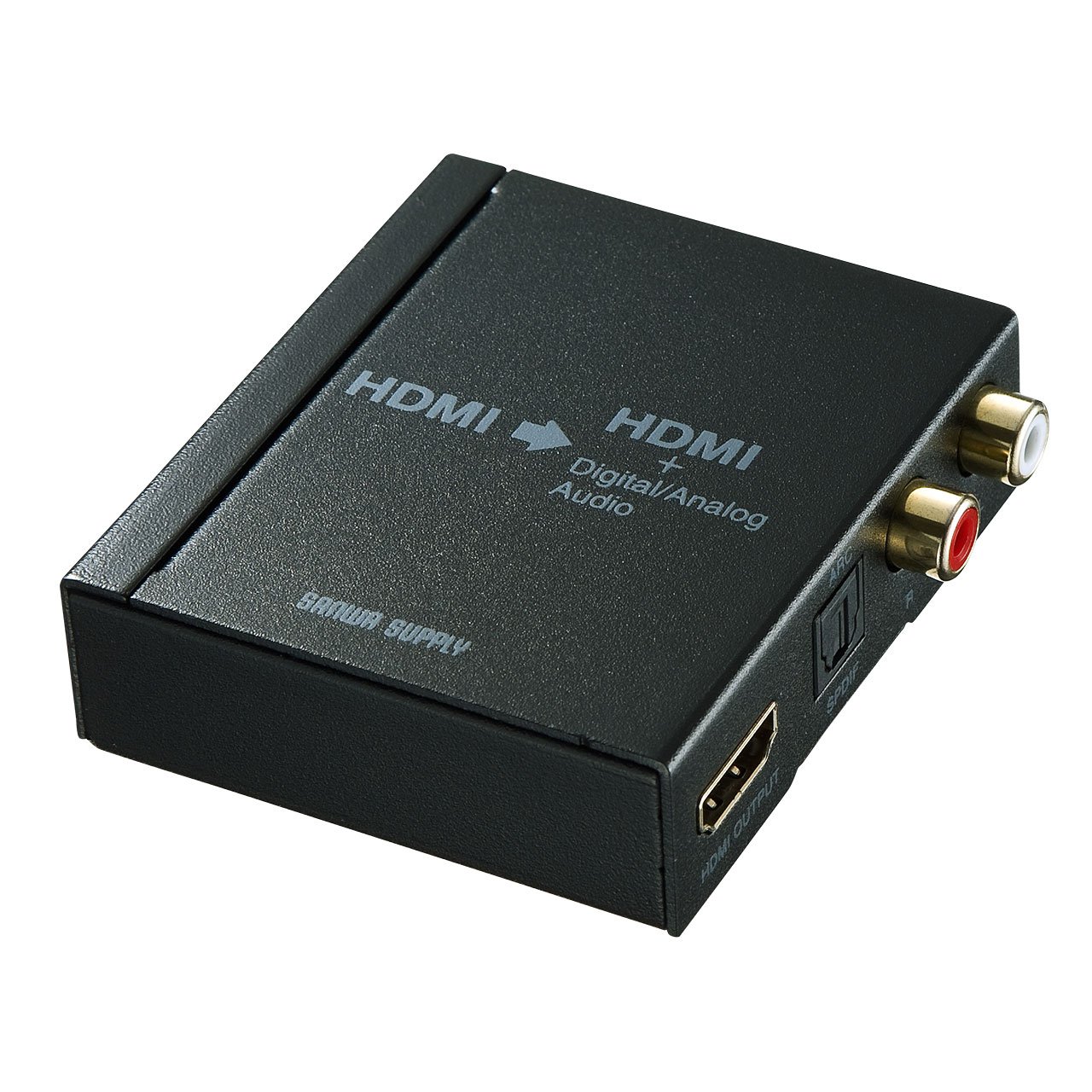 ★VGA-CVHD5 サンワサプライ(Sanwa Supply) HDMI信号オーディオ分離器(光デジタル/アナログ対応) VGA-CVHD5