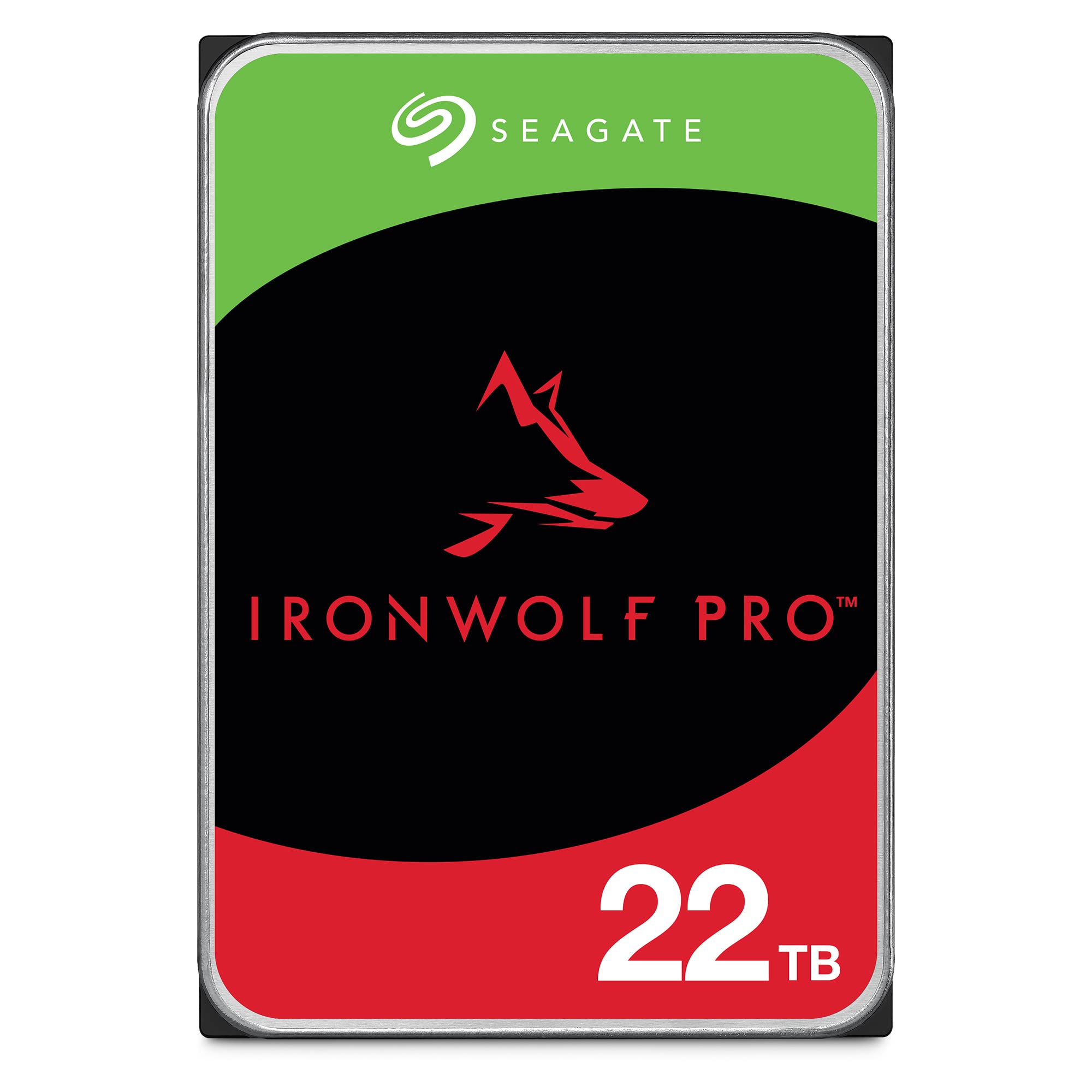 ★ST22000NT001 Heywood Seagate IronWolf Pro 22TB Enterprise NAS Disco Duro Interno - CMR 3.5 Pulgadas SATA 6Gb/s 7200 RPM 256MB cach? para Almacenamiento Conectado a Red Raid, Servicios de Rescate (ST22000NT001)