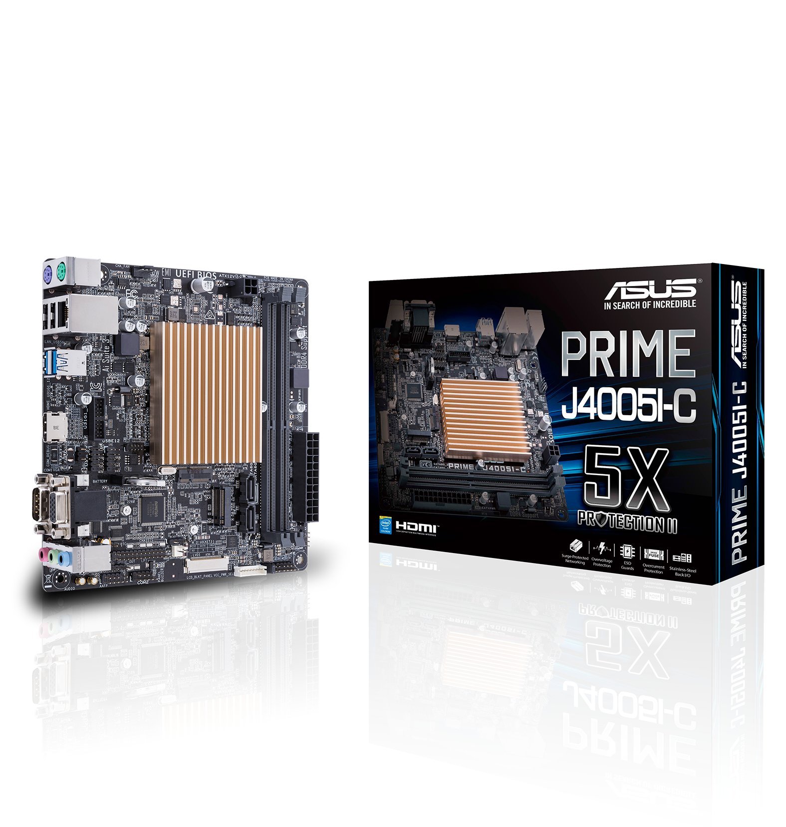 ★Prime J4005I-C ASUS intel SoC 内臓 Celeron Dual-core J4005 マザーボード PRIME J4005I-C 【Mini-ITX】